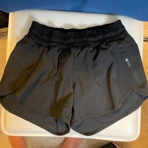 Black Lululemon Tracker Shorts